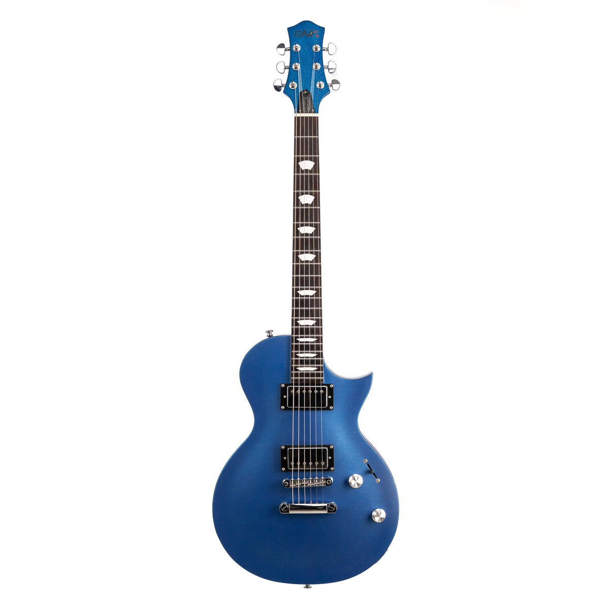 EART-guitarra eléctrica EGLP-610, cuerpo de caoba asado, juego de madera en junta de acero inoxidable 22F, diapasón de palisandro de la India
