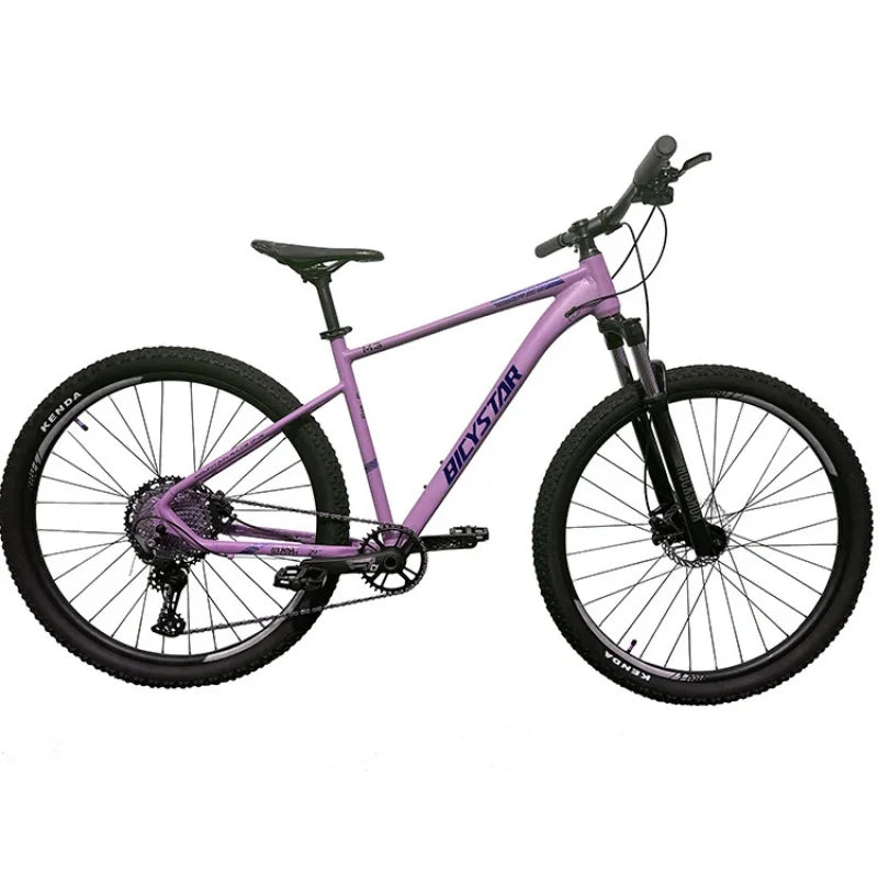 Cuadro de bicicleta de montaña de 29" con freno de disco hidráulico, superventas de fábrica, cuadro de aleación de 27.5" y carbono, bicicleta de montaña de doble suspensión de 29"