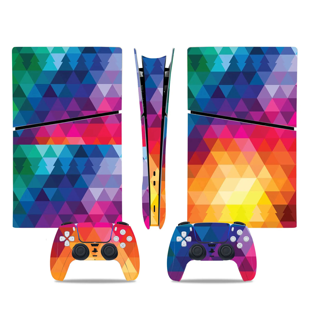 Adhesivo protector para consola y mando inalámbrico PS5 Slim Digital