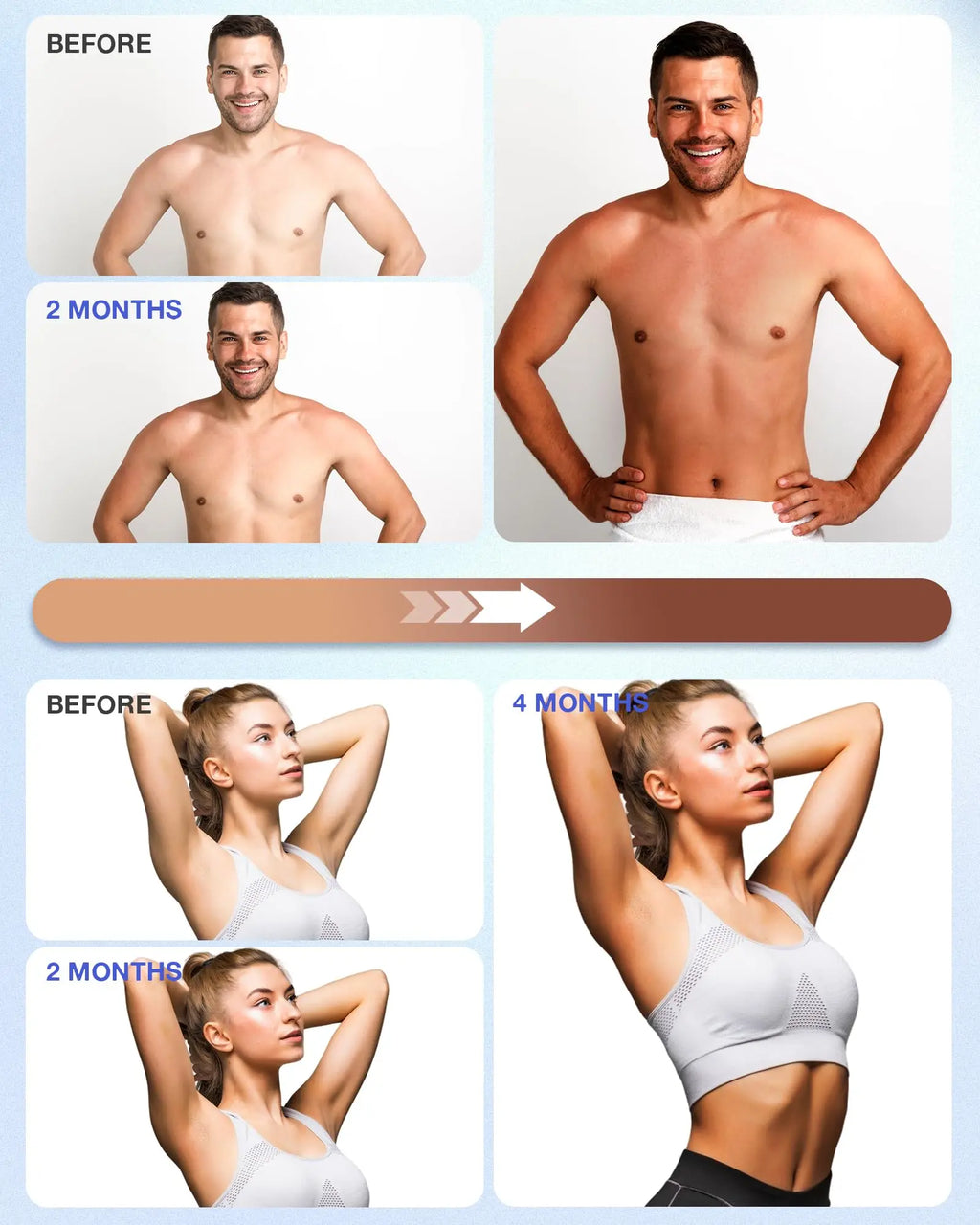 Lámpara de bronceado UV de 45W para el cuerpo, longitud de onda de 460nm, 216 Uds., lámpara de luz azul, máquina de bronceado Solarium plegable portátil, cuidado de la piel