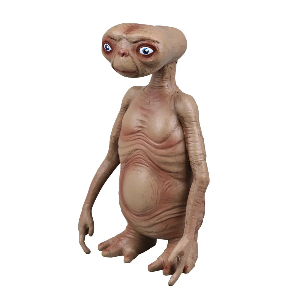 Figuras de acción de OVNI extraterrestre ET, estatua de mesa de PVC, juguetes, mascota de látex para regalos, adornos, recuerdos