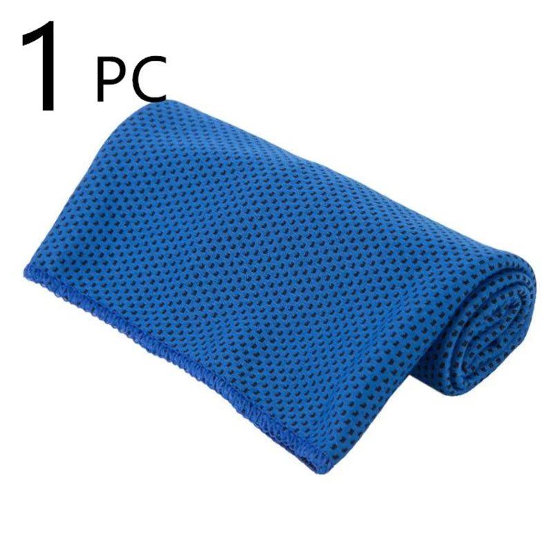 Toalla refrescante de microfibra de alivio instantáneo, toallas frescas, envoltura para el cuello, trapos fríos para deportes, Fitness, Camping, ciclismo y senderismo
