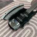 Bajo eléctrico Axe Bass para zurdos, 4 cuerdas, cuerpo de madera maciza, forma especial, envío gratis