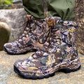 Botas de nieve de piel auténtica para hombre, botines de trabajo impermeables hechos a mano, Zapatos altos, cálidos, Invierno
