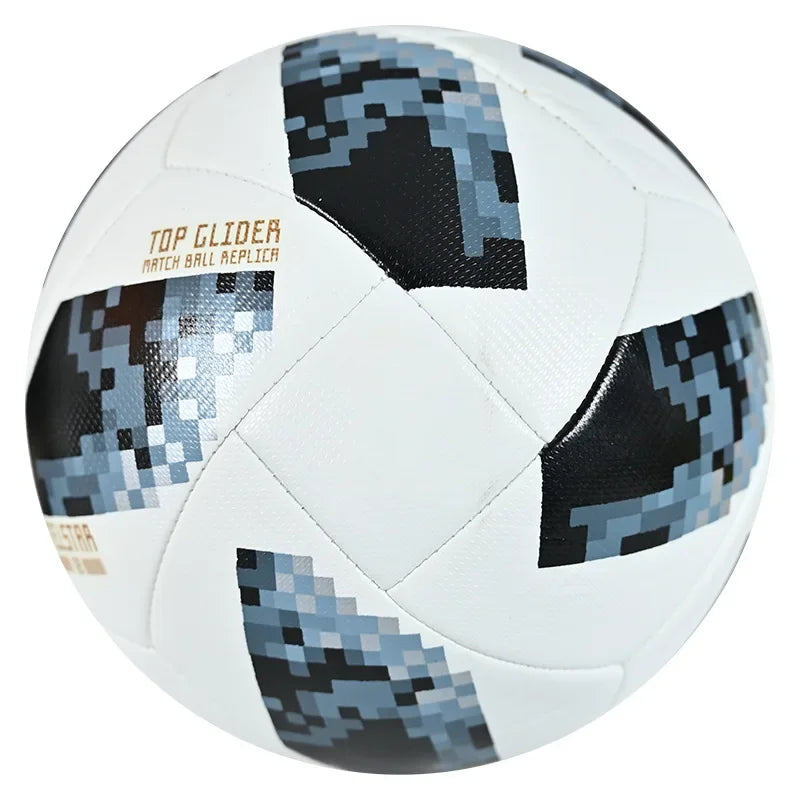 Balón de Fútbol Sin Costuras de PU Tamaño 4, Resistente al Desgaste, Antideslizante, para Adolescentes, Entrenamiento Deportivo en Interiores y Exteriores, Partidos y Juegos