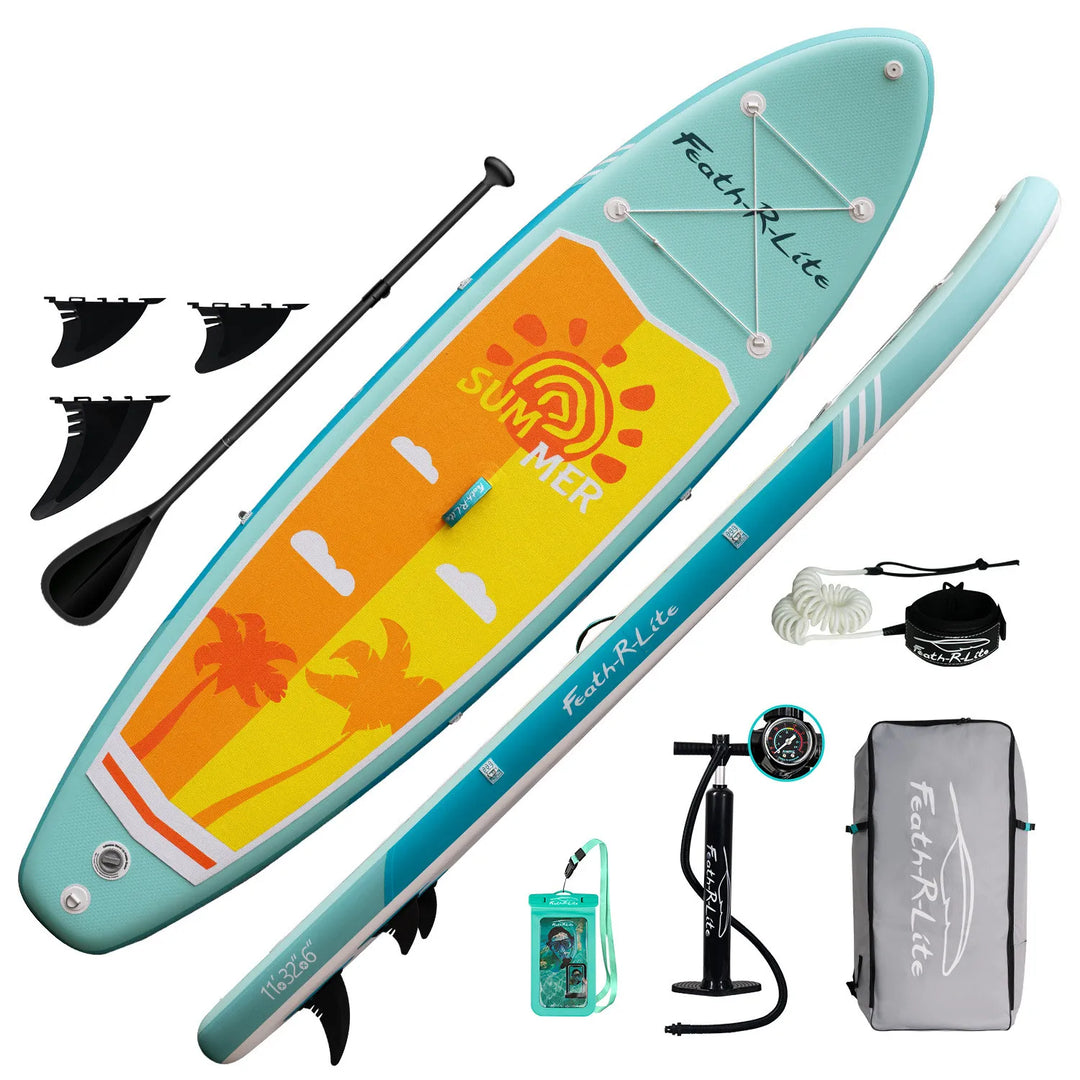 Tabla de Surf Inflable para Deportes Acuáticos, Jet Ski, Stand Up Paddle, Diseño 2025