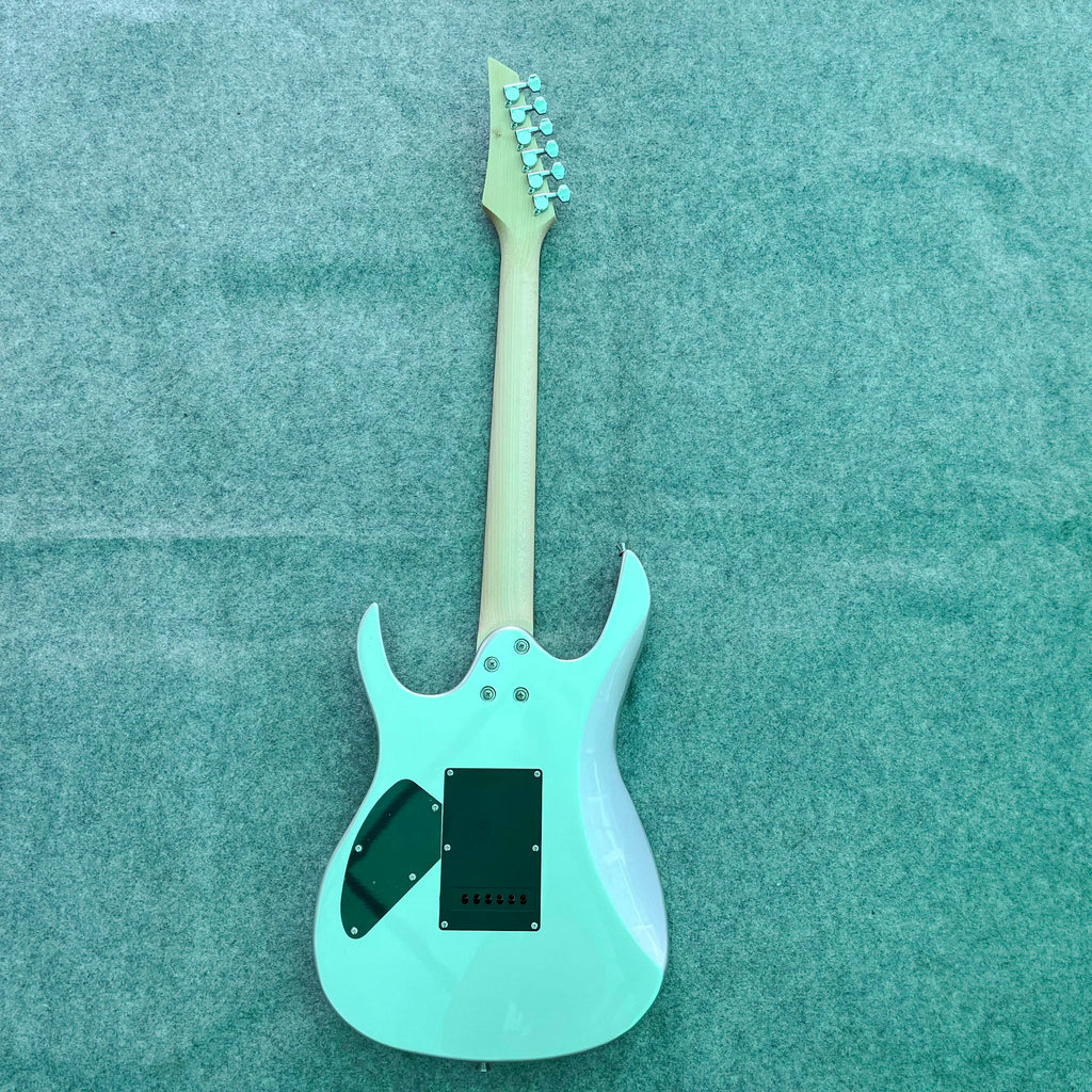 Nuevo Guitarra eléctrica plateada 170, guitarra de práctica para principiantes