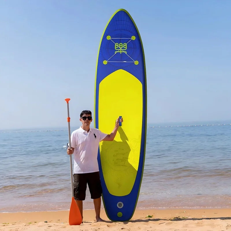 FunWater-tabla de remo de pie, tabla de Paddle inflable, tabla de Paddle antideslizante para deportes acuáticos, tabla de Surf Sup