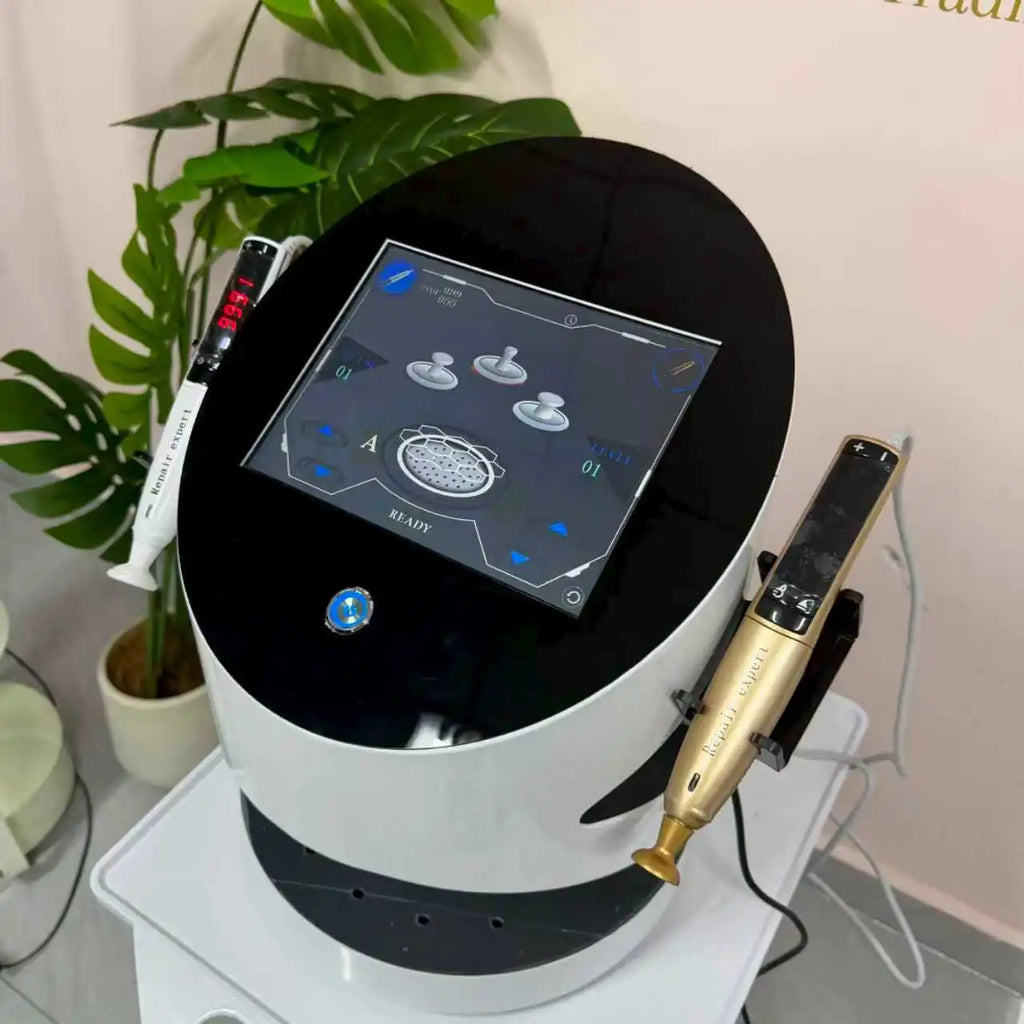 Máquina de Belleza 2 en 1 con Lápiz de Plasma de Ozono para Lifting Facial, Tensado de la Piel, Eliminación de Acné, Cicatrices y Arrugas, Instrumento Facial de Plasma