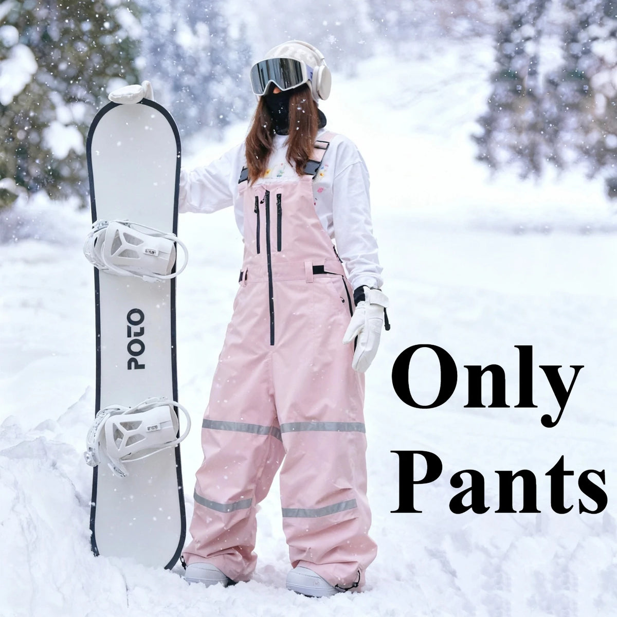 Pantalones de Nieve Unisex 2026, Impermeables, Resistentes al Viento, Talla Grande, para Snowboard y Actividades al Aire Libre