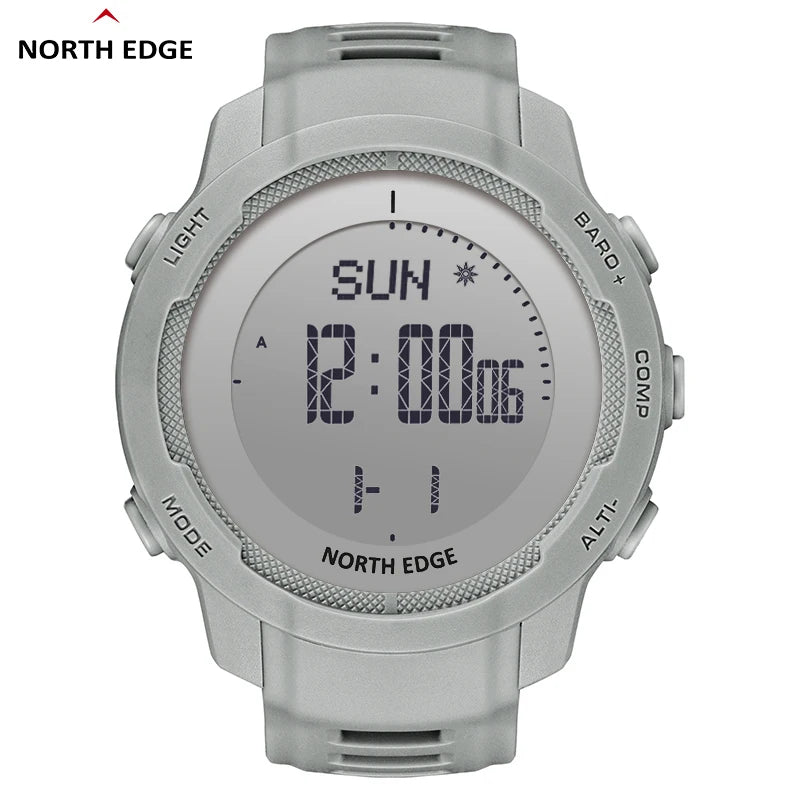 Reloj digital para hombre NORTH EDGE VERTICO, reloj deportivo, resistente al agua 50M, altímetro, barómetro, brújula
