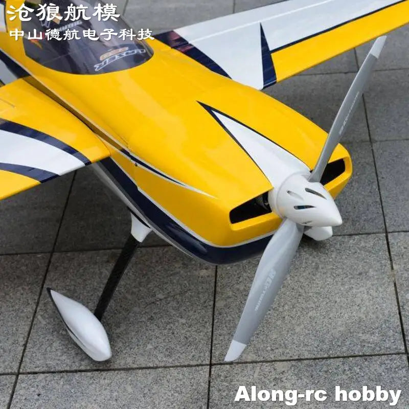 Avión de Madera Skywing, Modelo de Avión RC 3D, 67 Pulgadas, Envergadura de 1.7M, Laser260 90E EP, Kit de Avión sin Control Remoto ni Motor