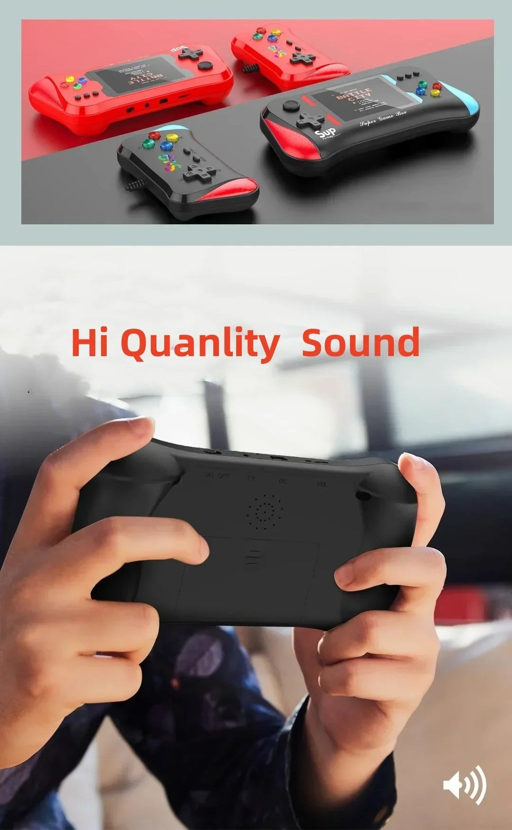 Children's Game Console Palm Retro Old Game Machine Children's Toys Nostalgic Classic MINI X7M Playtation