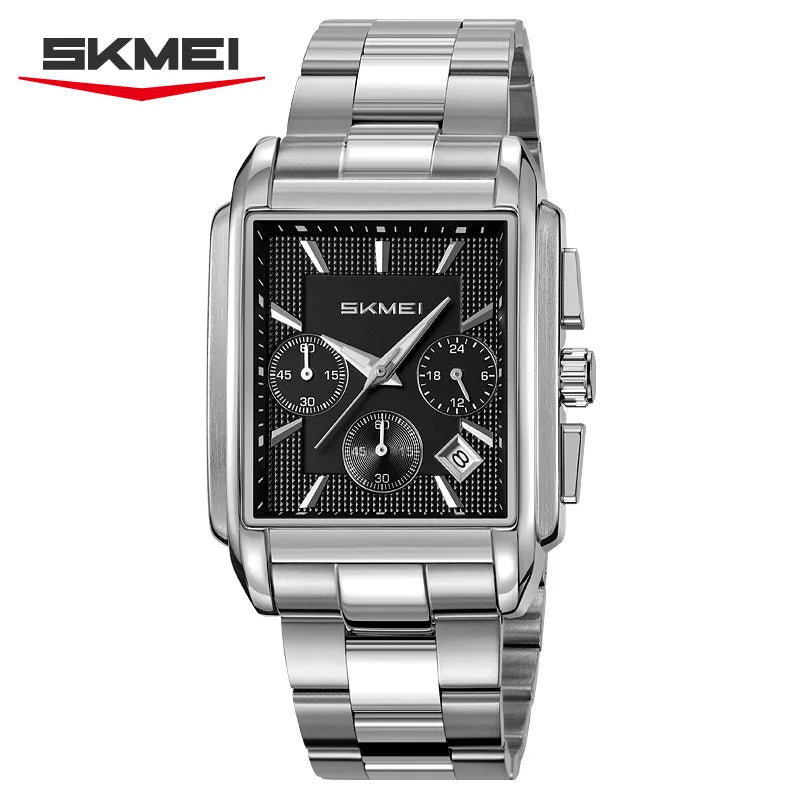 SKMEI 2339 Quartz Watch Fashion Quartz Watches Men's Watch Business Multi-functional Six-hand Watches Waterproof Wristwatch