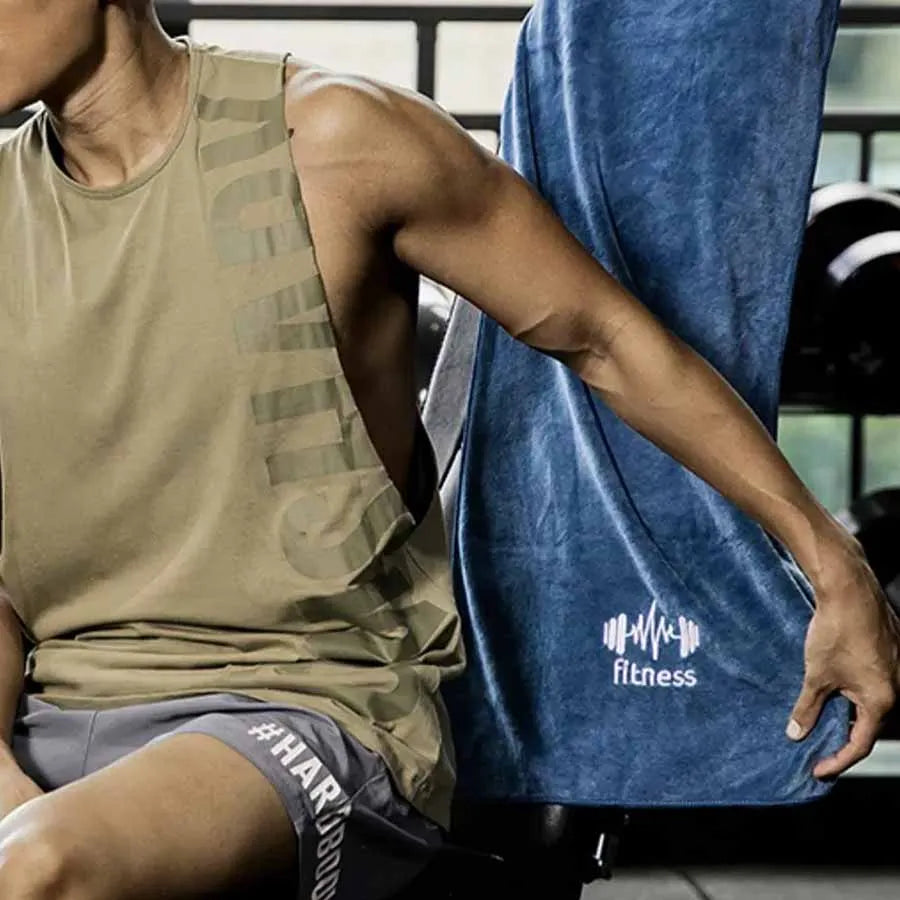 Toalla deportiva de microfibra Unisex, toalla súper suave y de secado rápido, adecuada para tenis, yoga, ciclismo, natación, 1 ud.