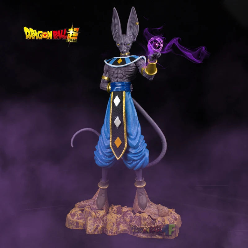Figura de Anime de 30 cm, Dragon Ball Z Beerus, Super Dios de la destrucción, Figura de Acción, Modelo de Colección