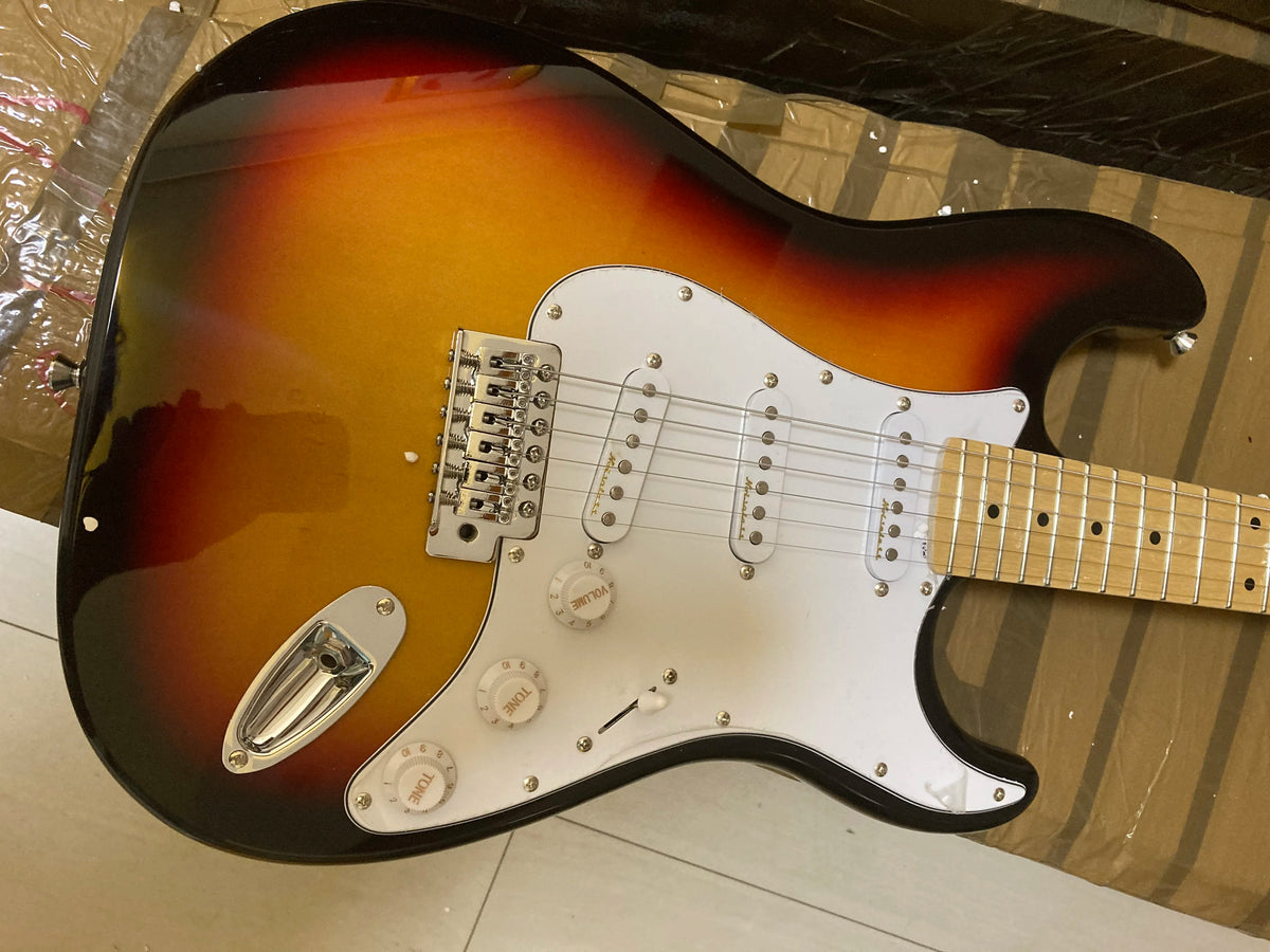 ASCSend tomorrow Guitarra eléctrica con cuerpo personalizado de caoba y diapasón de arce ASA003
