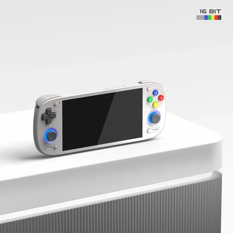 Retroid Pocket 5 RP5 5.5" AMOLED Handheld Game Console 2.5D Seamless Glass 3D Hall Joystick Swapable Buttons Android 13 Portable Retro Gaming Player