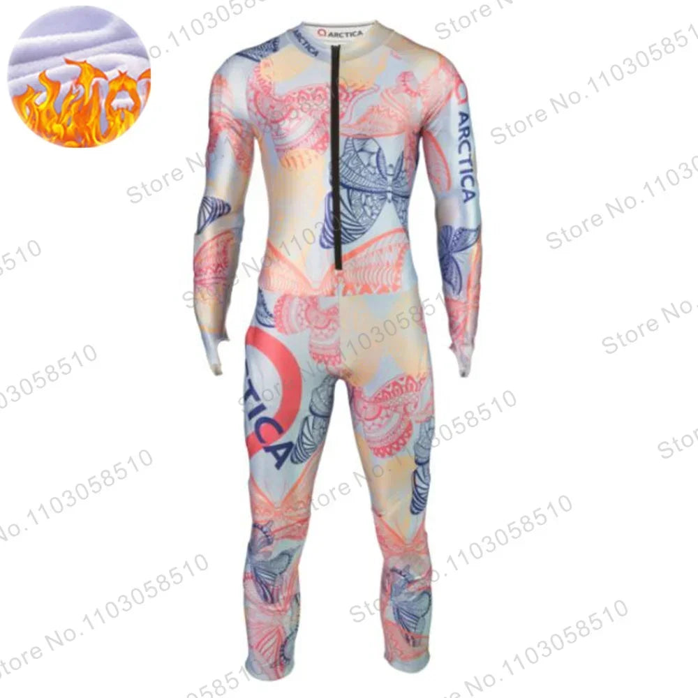 Trajes de Invierno para Hombre, Trajes de Esquí de Una Pieza, Traje de Carreras de Esquí de Alto Rendimiento, Traje de Snowboard Deportivo Sin Relleno 2025