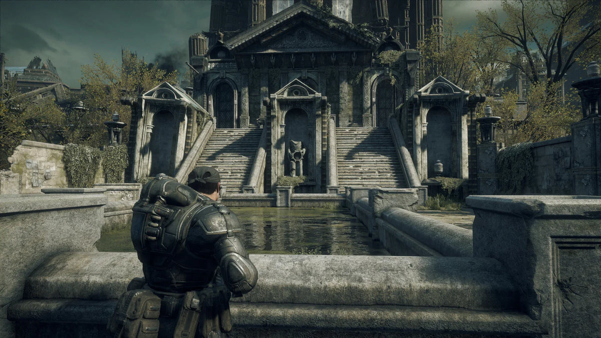 Gears of War Reloaded - PS5 - New Sealed - PAL Spain - Plaion, Action game with remastered 4K graphics, includes all DLCs and PS5 enhancements, perfect for collectors and gamers, rated for ages 16+.