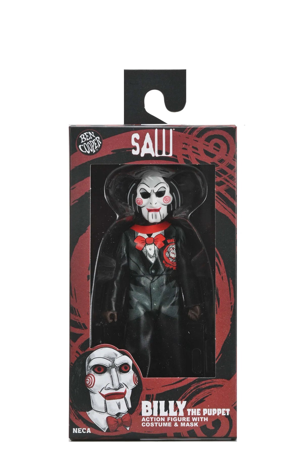 NECA 60658 Toys Saw II Billy The Puppetaction Figure With Costume & Mask 6'' Action Figures Collection  Gift Original Doll