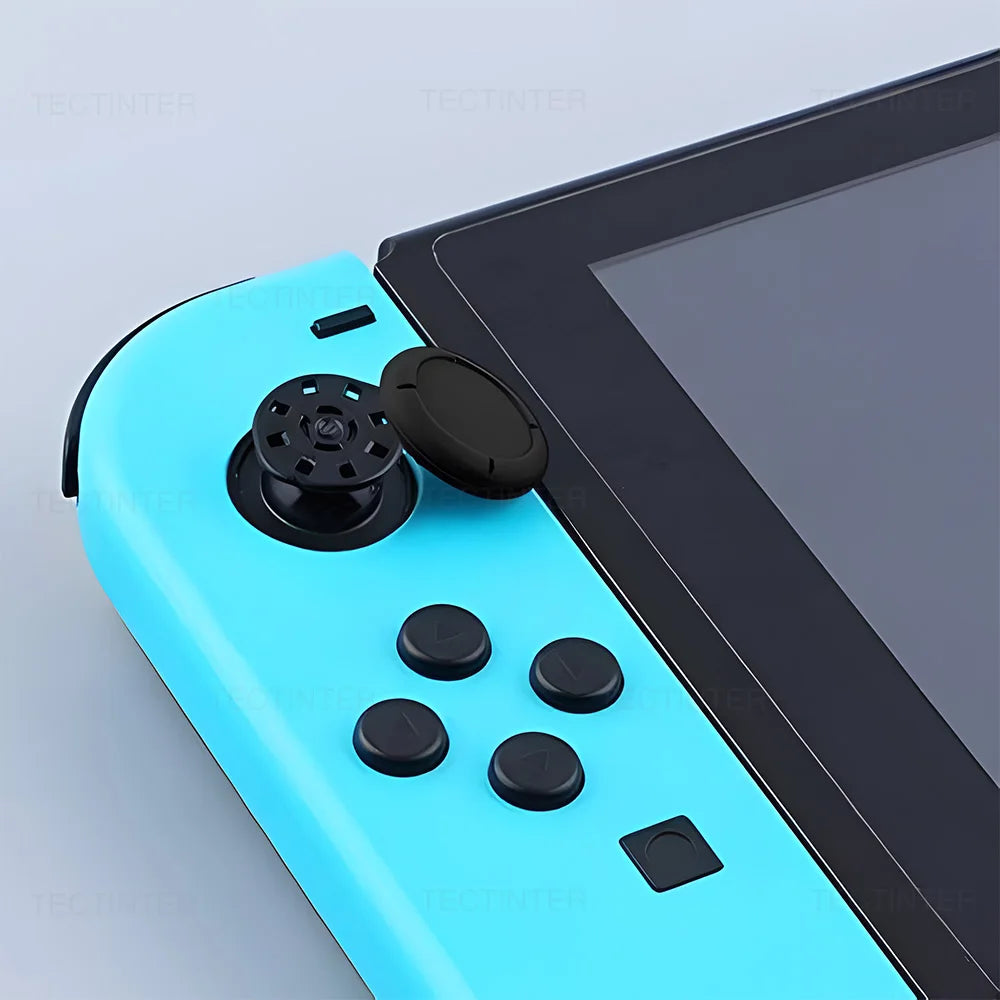 Fundas para palancas de mando Nintendo Switch/OLED/Lite, joystick analógico 3D, botón de repuesto para accesorios de consola NS