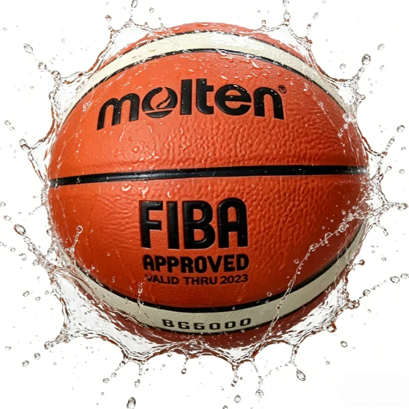 Balón de Baloncesto Molten BG5000 Talla 7/6/5, Balón de Juego Oficialmente Certificado, Cuero FIBA   Baloncesto Profesional