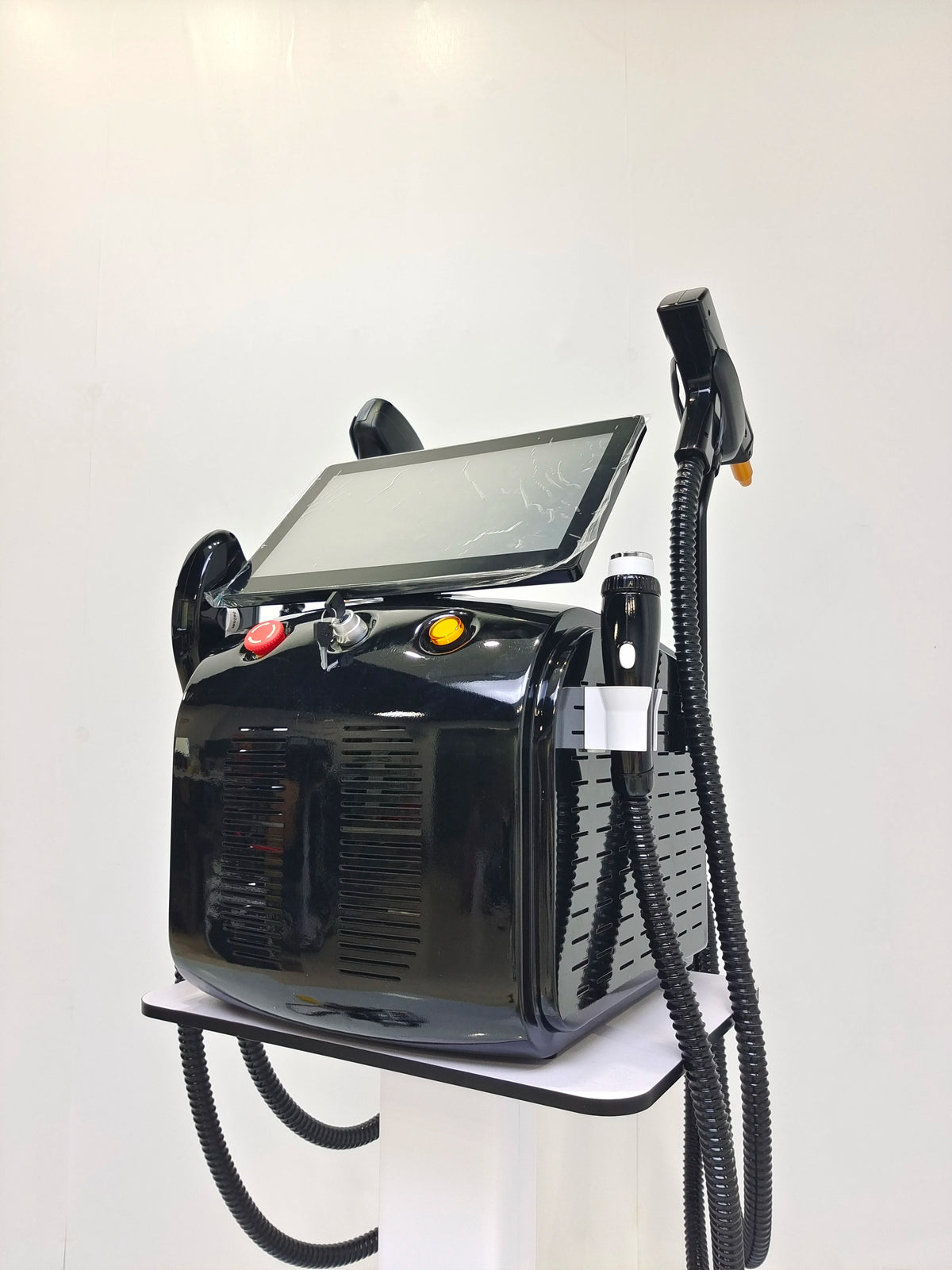Depilación Láser de Diodo 4 en 1, Compresa de Hielo Indolora, Eliminación de Tatuajes con Picosegundos, Sistema de Enfriamiento Multifunción, RF4000W