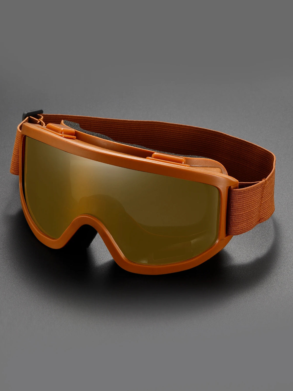 Gafas de esquí de una sola pieza con montura grande para uso diurno y nocturno, acolchadas, a prueba de viento, para esquí individual y snowboard, de alta definición para montañismo