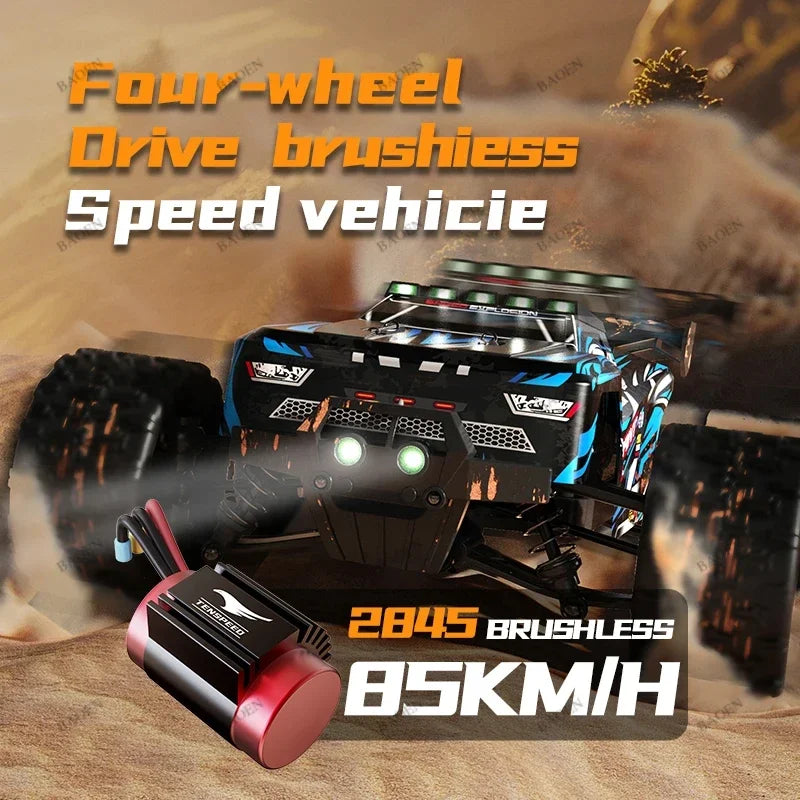 SCY 9522PRO, coche RC sin escobillas a escala 1:16, 85 km/h, alta velocidad, 4WD, coche de carreras todoterreno, coche profesional con control remoto VS SG116MAX