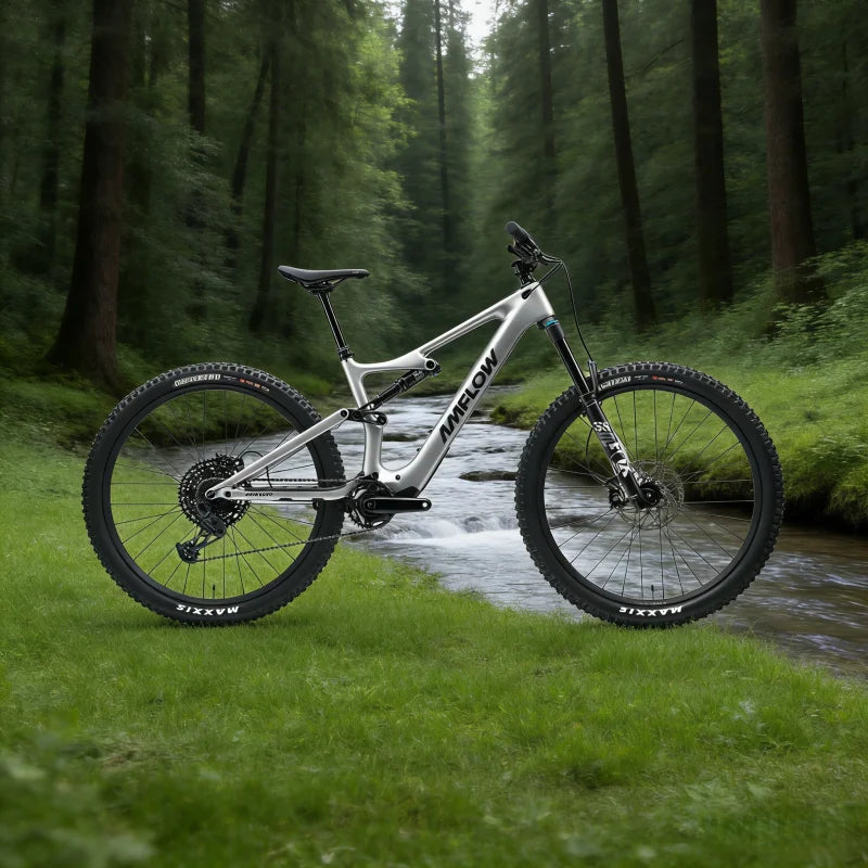 Bicicleta eléctrica de montaña de enduro Amflow PL Carbon Medium 800Wh para todo terreno