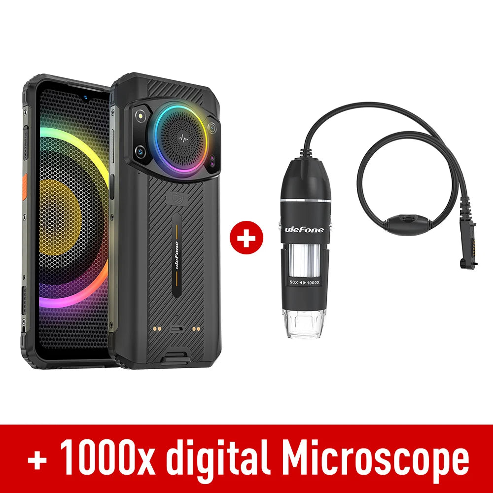 Smartphone Ulefone Armor 21, G99 Android 15, 16 GB de RAM, 256 GB de ROM, teléfono resistente, 64 MP, 9600 mAh, teléfono móvil, versión global