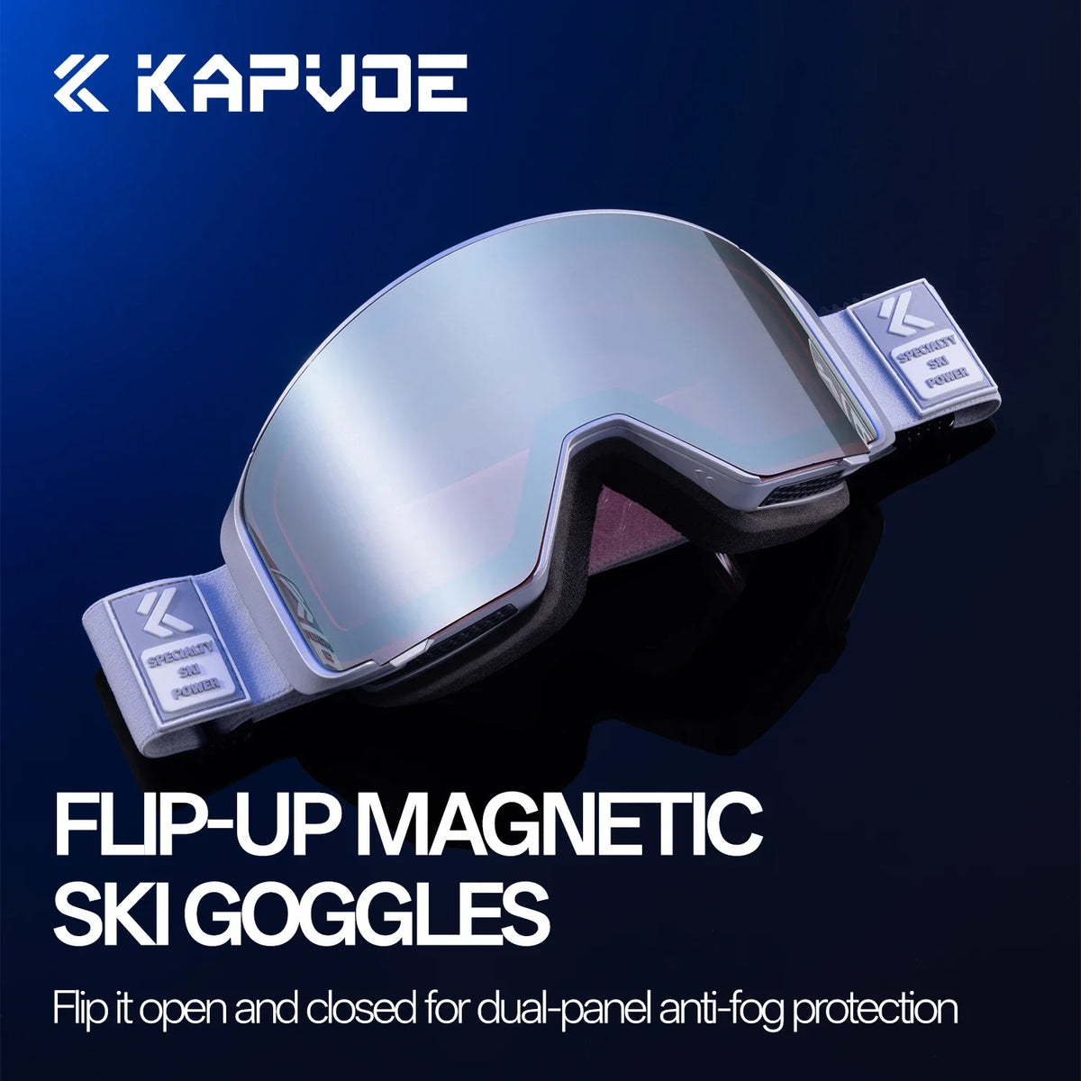 Gafas de Esquí Fotocromáticas Kapvoe, Gafas de Nieve para Snowboard, Esquí, Antivaho, UV400, Gafas para Moto de Nieve, Motocicleta, Hombre y Mujer
