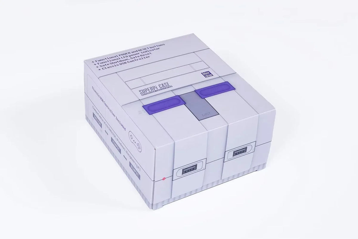 Retroflag SUPERPi Case with Wired Controller for Raspberry Pi 3B+ 2B 3B Deluxe Edition UCase Set