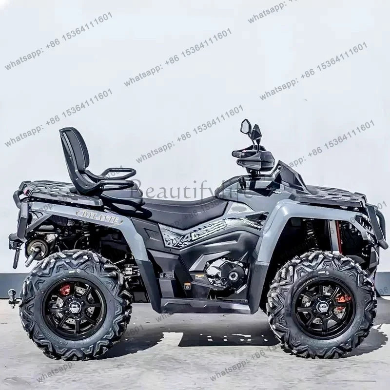 Cuatrimoto Utilitaria de Alta Calidad para 2 Personas, 4x4, Todoterreno, para Adultos, con Motor de 800cc/1000cc, UTV con Certificación CE, COC y EPA