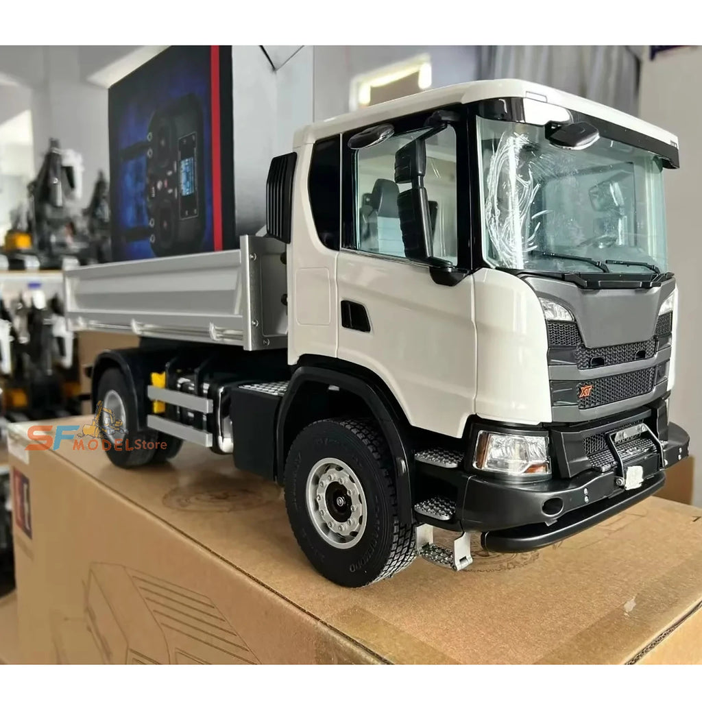 Camioneta RC Double Eagle 4x4 1/14 E022, Modelo de Camión Volquete a Control Remoto con Sistema de Iluminación, Juguete de Auto a Control Remoto para Adultos