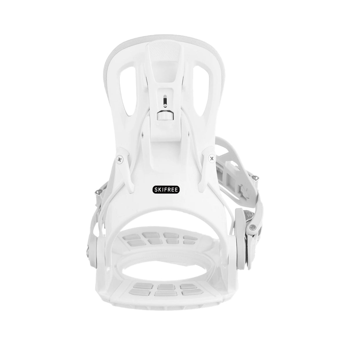Fijaciones de snowboard SKIFREE S2-270 para principiantes con sistema de entrada rápida, absorción de impactos en EVA y flexión media