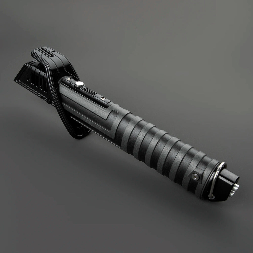 DamienSaber Dark Saber Xeno3.0 Pixel Sensitive Smooth Swing Lightsaber Heavy Dueling Metal Handle with 34 Sound Fonts Bluetooth