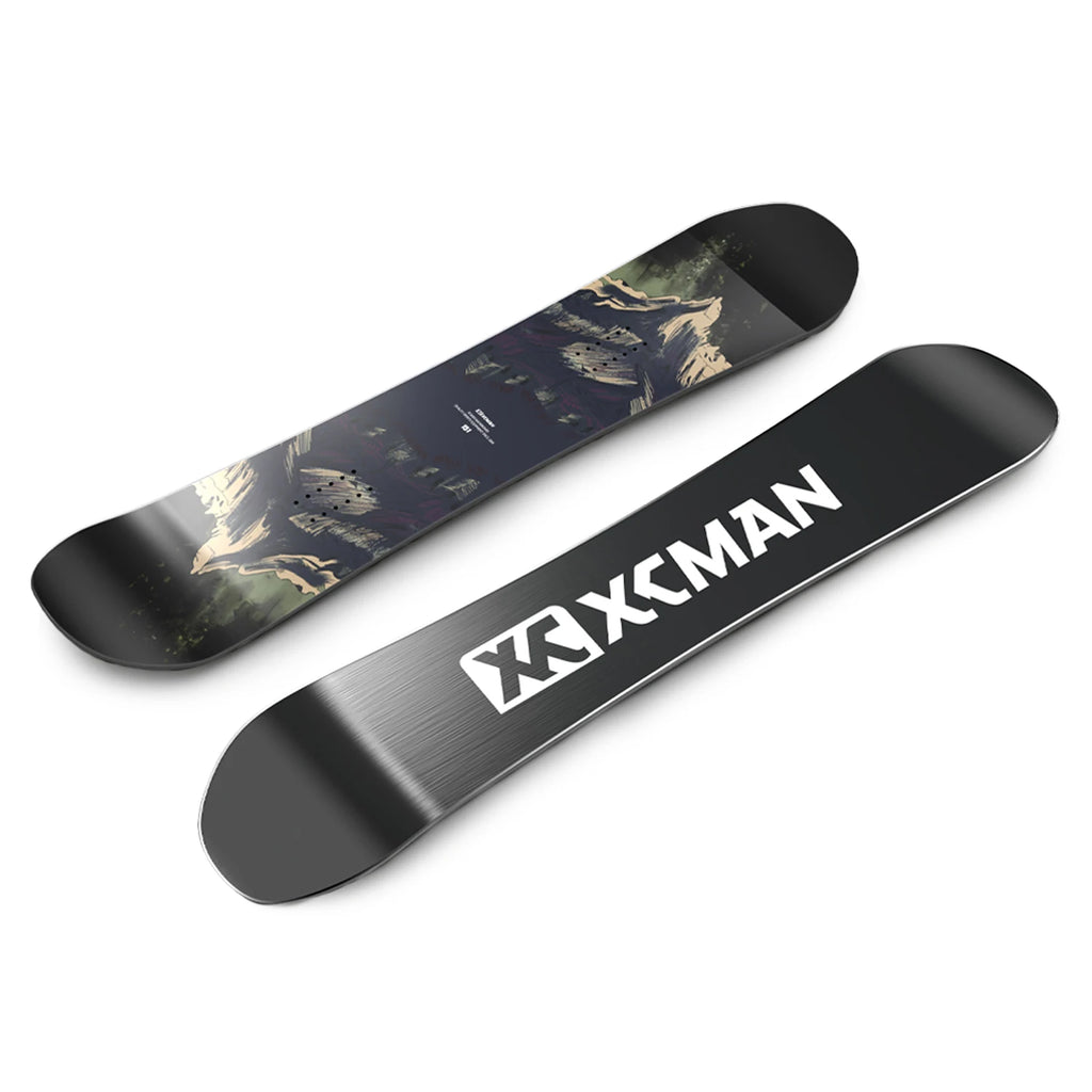XCMAN Freeride Snowboard Principiante All Mountain, el mejor snowboard híbrido todo terreno, doble direccional para todos los niveles