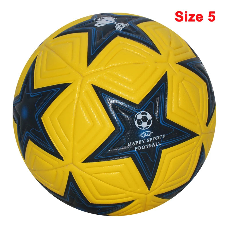 Balón de fútbol profesional para deportes al aire libre, pelotas para partidos, Material PU de alta calidad, entrenamiento, fútbol sin costuras, tamaño estándar 5, talla 4