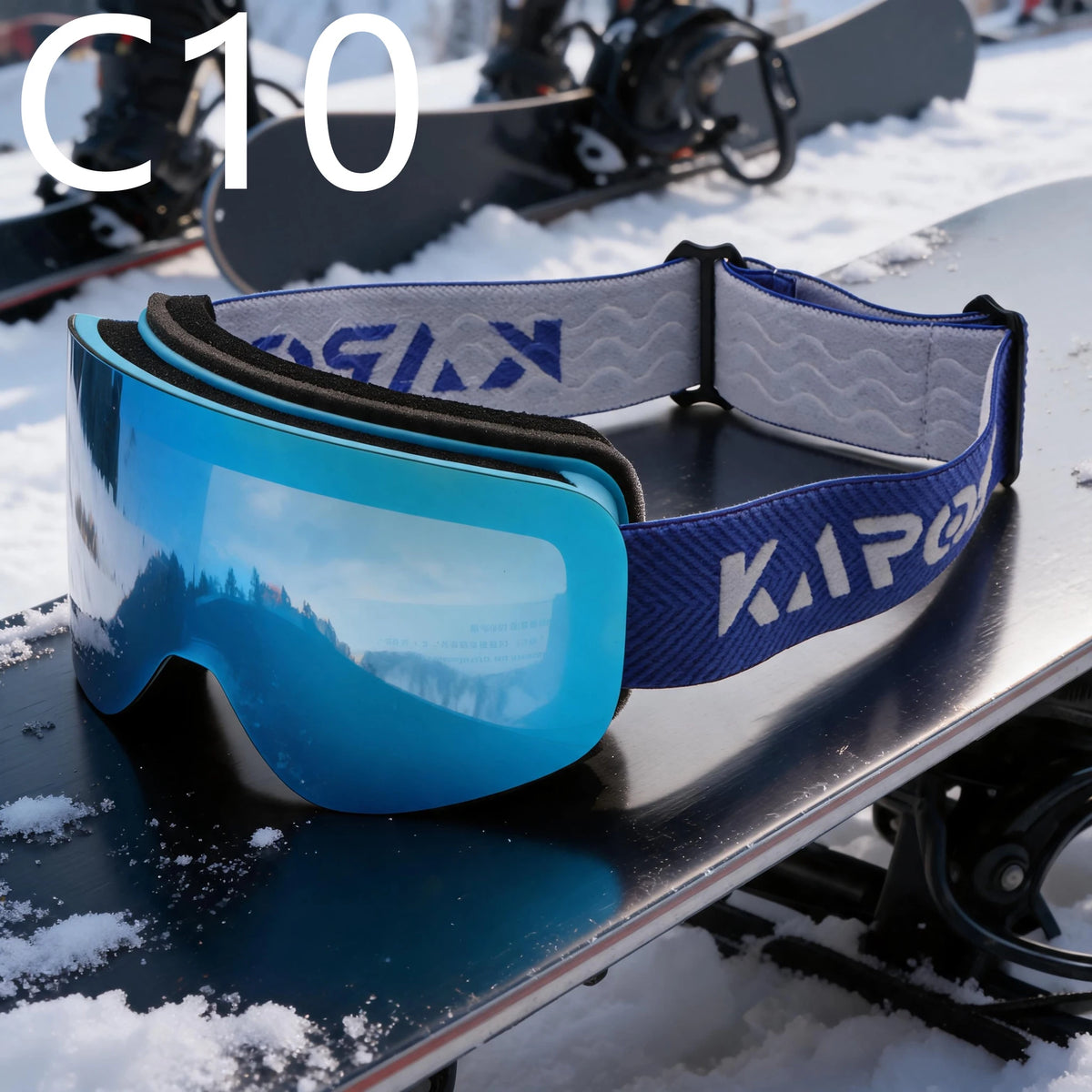 Gafas de esquí Karos de doble capa, antivaho, UV400, ligeras, nuevas, para deportes de invierno, snowboard, motos de nieve, montañismo.