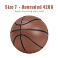 Baloncesto silencioso Talla 7 # (29.5")6 # /5 #   Dribbling interior acanalado espuma sin aire baloncesto silencioso entrenamiento de goteo pelota silenciosa regalo
