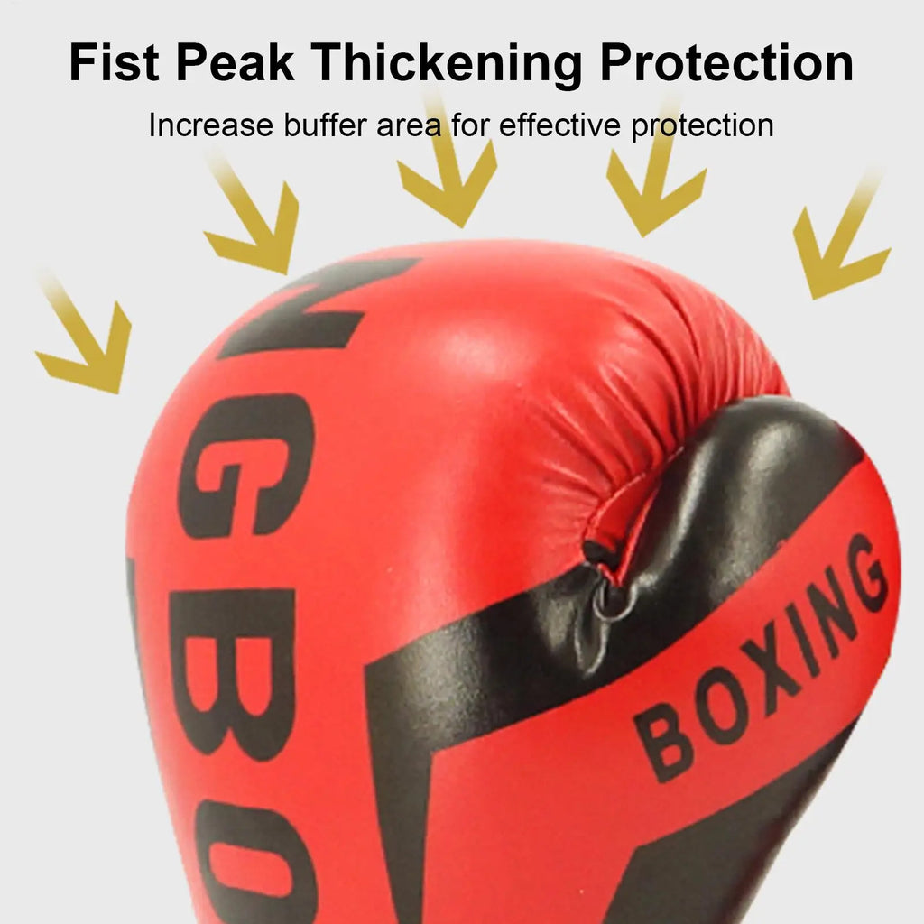 1 par de guantes de boxeo para niños, guantes de entrenamiento de boxeo para niños, guantes de ejercicio de lucha, guantes de entrenamiento de lucha y Fitness