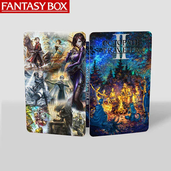 OCTOPATH TRAVELER II para NS Steelbook ONi Fantasy Box (disco de juego no incluido)