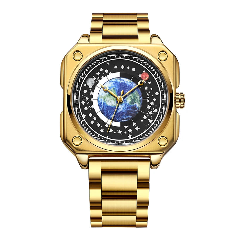 Reloj de pulsera LIGE para hombre, de cuarzo, deportivo, de lujo, marca original, impermeable y luminoso.