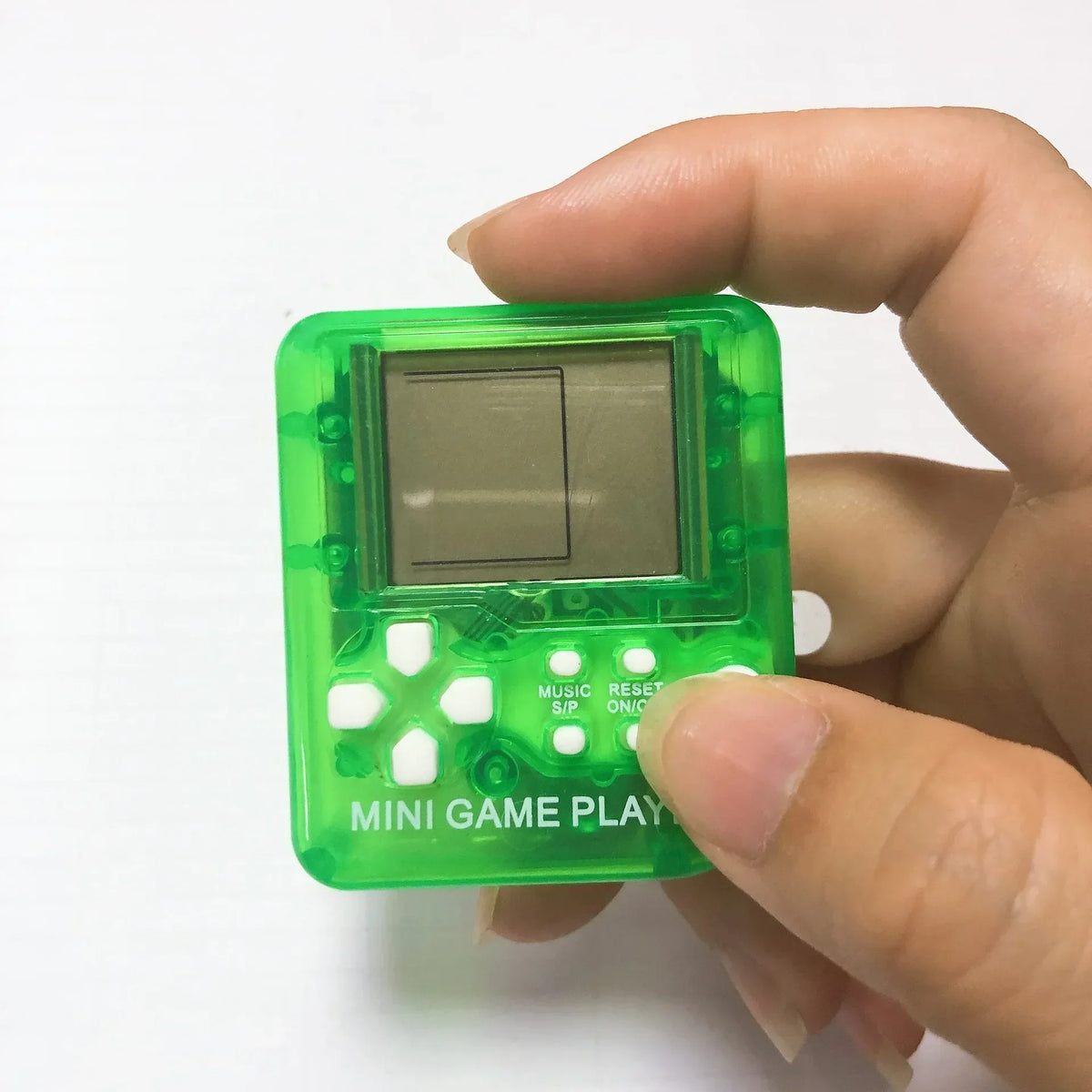 Mini llavero de bolsillo clásico portátil, anillo antipérdida, vídeo nostálgico Retro, máquina de consola de juegos, juguetes para niños, reproductor de juegos