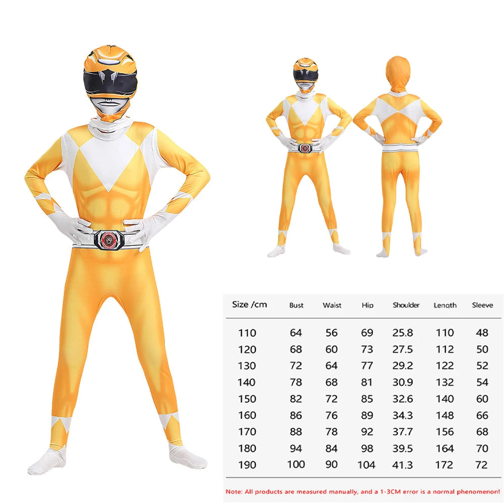 Disfraz de superhéroe Morpher, disfraz de samurái Sentai Shinkenger Rangers, fantasía, mono para fiesta de cumpleaños y Halloween, traje con máscara