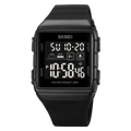 Reloj digital militar para hombre SKMEI 1960, deportivo, con calendario, cuenta regresiva, resistente al agua, a prueba de golpes, reloj de pulsera para hombre 1560