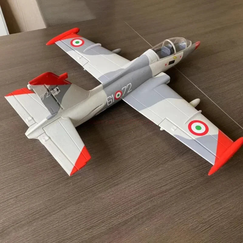 MB-339, avión de combate de 50 mm, modelo de espuma para montar en exteriores, avión de ala fija, MB339, juguete para adultos con control remoto, kit, versión PNP.