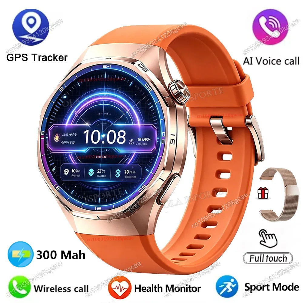 Nuevo Smartwatch para hombre 2026, pantalla HD de 1.52", seguimiento de salud, llamada Bluetooth, asistente de voz, deportes, reloj inteligente resistente al agua IP68 Ht30